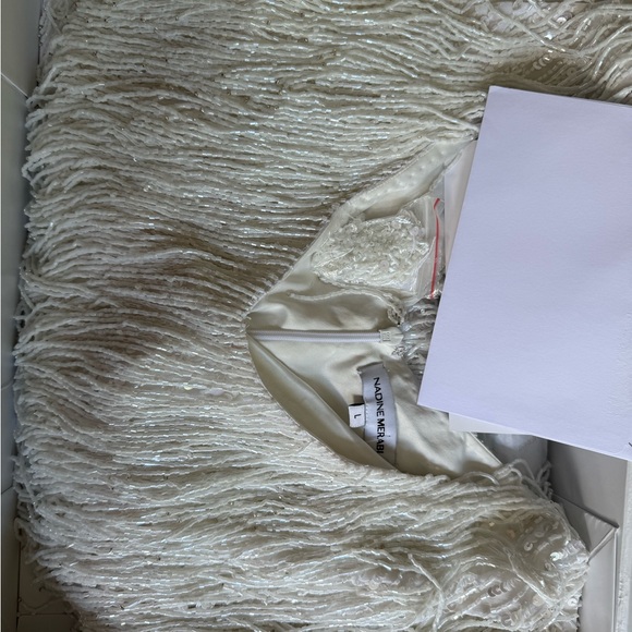 NADINE MERABI SADIE WHITE DRESS - Picture 2 of 15